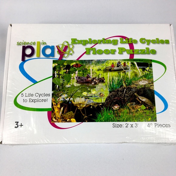 NEW Sealed Science in Play Floor Puzzle. 2’ x 3’ - Picture 2 of 6